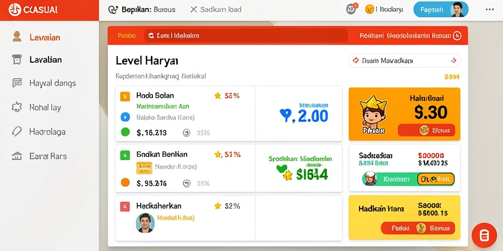 Momen seru saat berinteraksi dengan pemain lain di pesta.