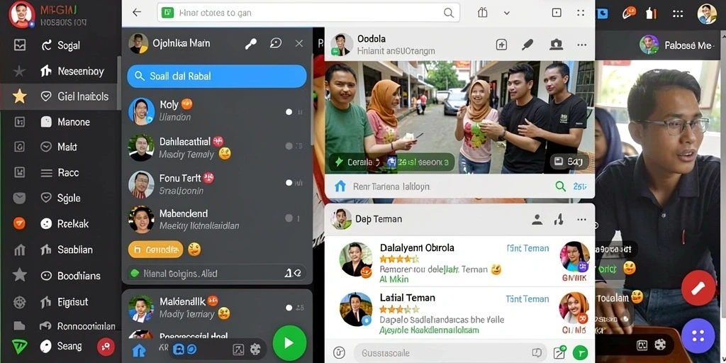 Komunitas aktif yang membuat permainan semakin menyenangkan.