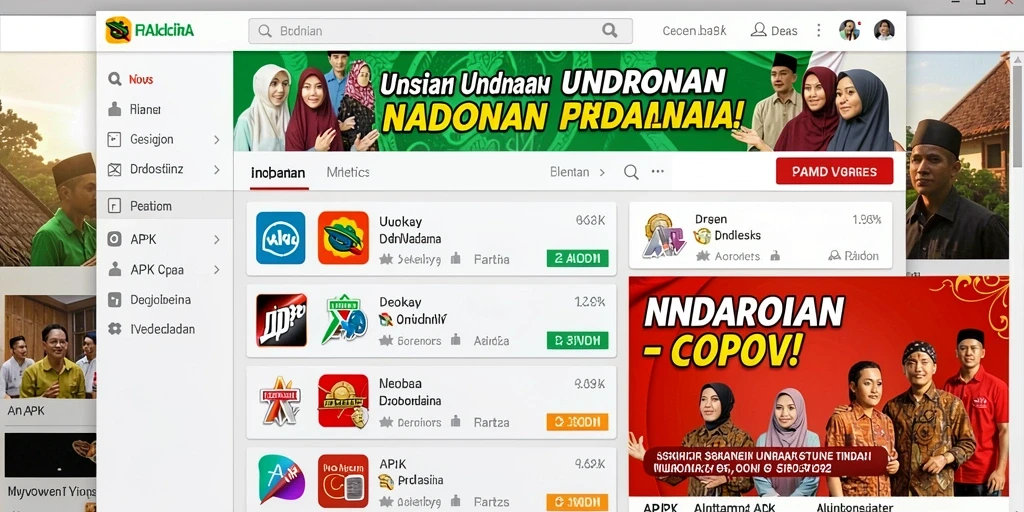 Event spesial yang diadakan setiap minggu.