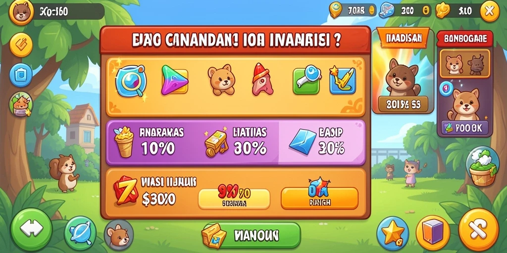 Fitur sosial yang mendukung interaksi antar pemain.