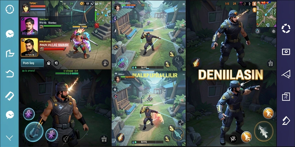 Fitur multiplayer memungkinkan bermain bersama teman.