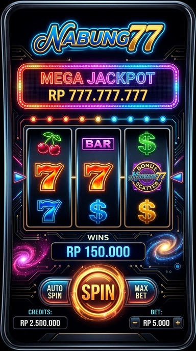 nabung77 — layar beranda